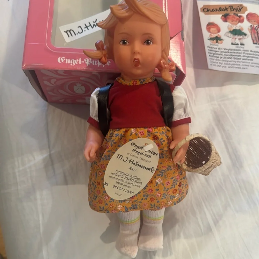 M.J. Hummel limited dolls made in Germany